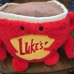 Luke's Red Plush Toy